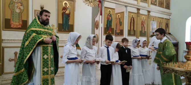 15 января 2022 года в день памяти преподобного Серафима Саровского в храме состоялось богослужение, детский концерт и благотворительная трапеза.