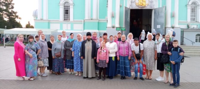 26 и 27 августа прихожане храма преподобного Серафима Саровского совершили паломническую поездку в Серафимо-Дивеевскую обитель.