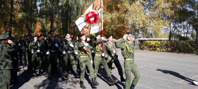 3 октября 2019 года священник посетил торжественное мероприятие «Клятва кадета» в СШ№14 г. Липецка